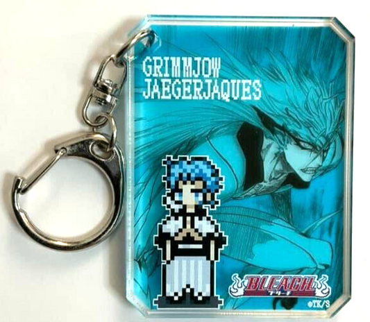 Bleach EX Genga Thick Acrylic Keychain Strap Grimmjow Jaegerjaques