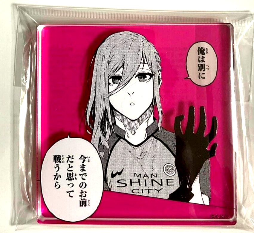 Blue Lock Exhibition Koma Scene Acrylic Plate Stand Hyoma Chigiri 8cm