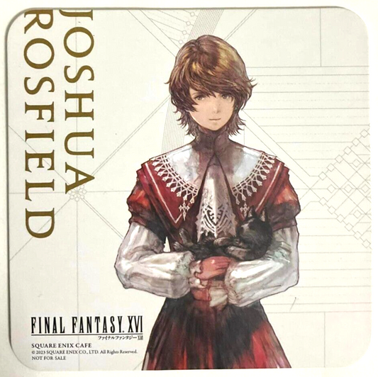 Final Fantasy XVI Square Enix Cafe Original Coaster Joshua Rosfield