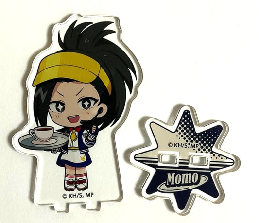My Hero Academia x Animate Cafe DINER Acrylic Stand Momo Yaoyorozu
