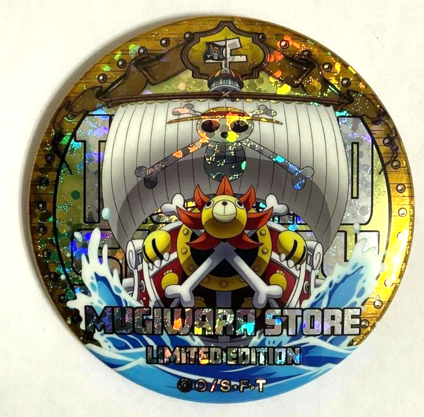 One Piece Yakara SHINE Can Badge Button Thousand Sunny