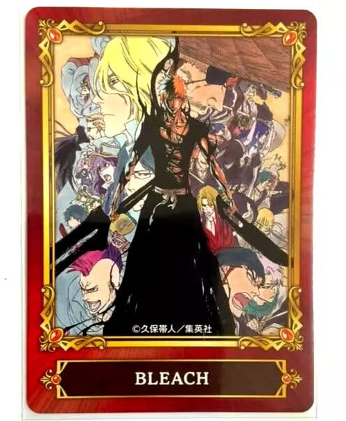 Bleach Animate 2022 Bonus Card Ichigo Kurosaki Abarai Hitsugaya Kuchiki