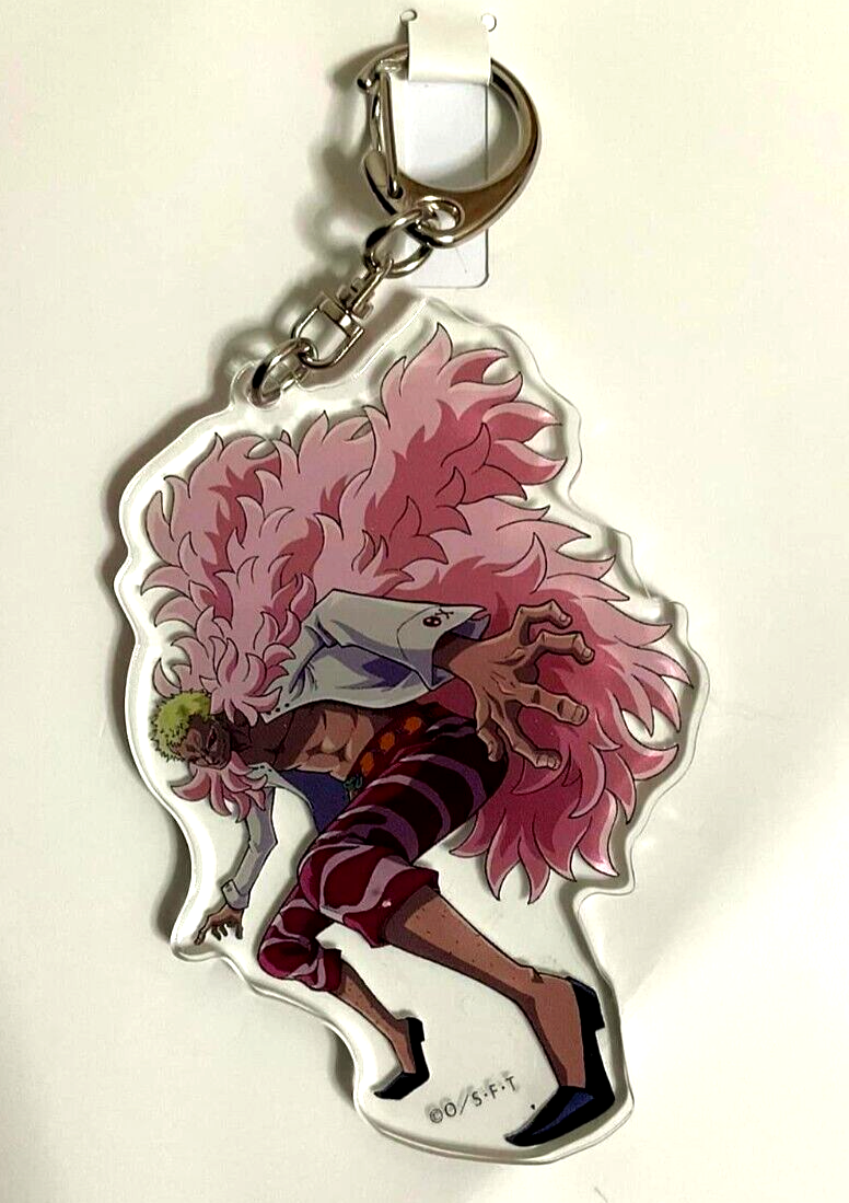 One Piece Village Store Acrylic Keychain Strap Doflamingo