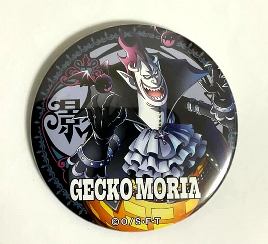 One Piece Yakara Phantom Nightmare Can Badge Button Gecko Moria