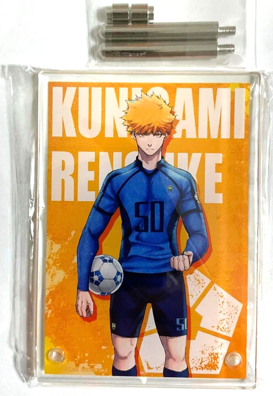 Blue Lock Princess Cafe Acrylic Plate Stand Rensuke Kunigami Soccer Anime