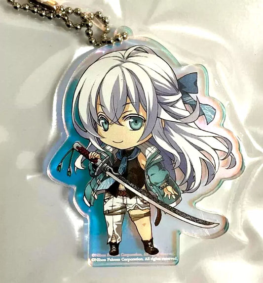 Legend Of Heroes Kuro No Kiseki II Aurora Acrylic Keychain Strap Shizuna