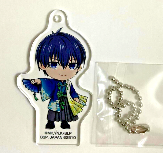 Blue Lock Kuji Wasou Chara Acrylic Keychain Strap Mascot Yoichi Isagi