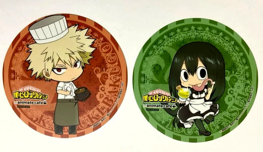 My Hero Academia Animate Coaster Katsuki Bakugo Tsuyu Asui xde