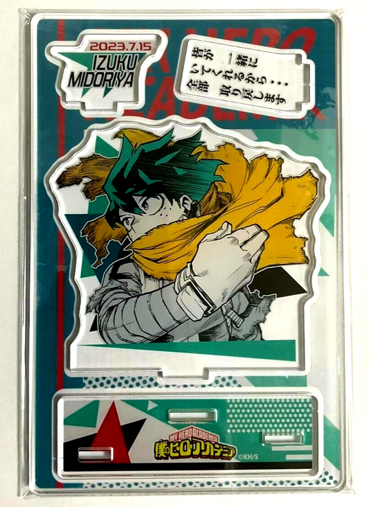 My Hero Academia Bday 2023 Acrylic Stand Diorama Izuku Midoriya