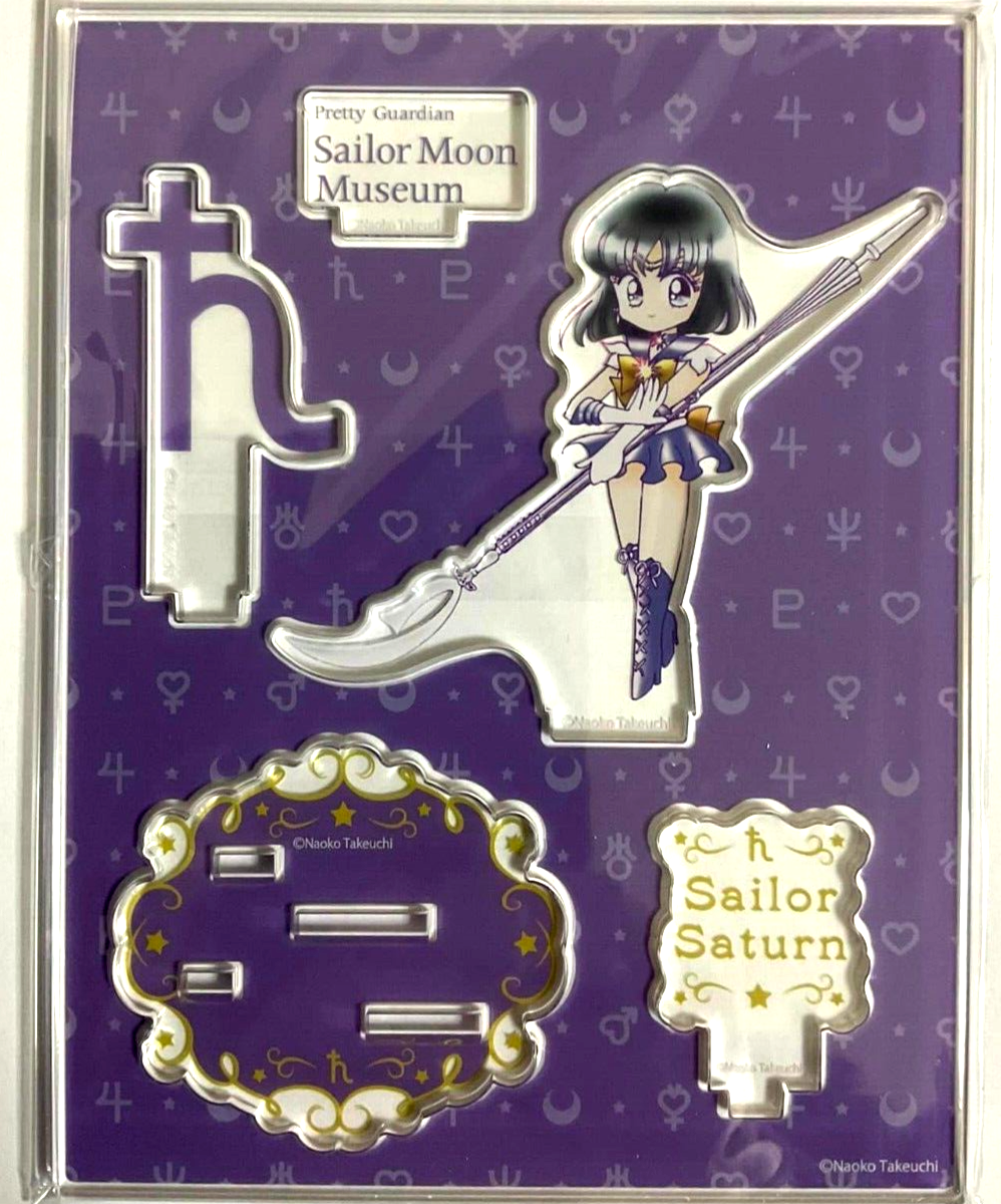 Sailor Moon Museum Acrylic Stand Hotaru Tomoe Saturn