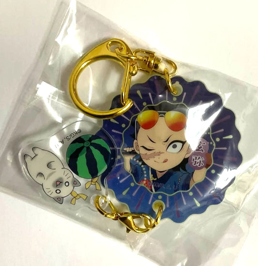 Kimetsu no Yaiba Firework 2025 Acrylic Charm Strap Genya Shinazugawa xde