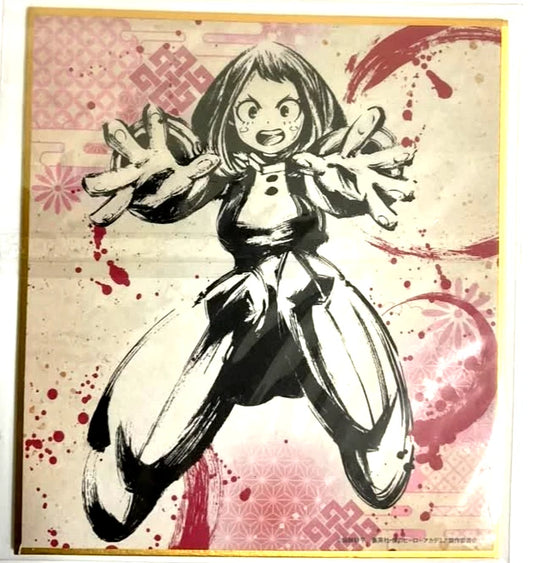 My Hero Academia Duplicate Autograph Shikishi Ochako Uraraka xde