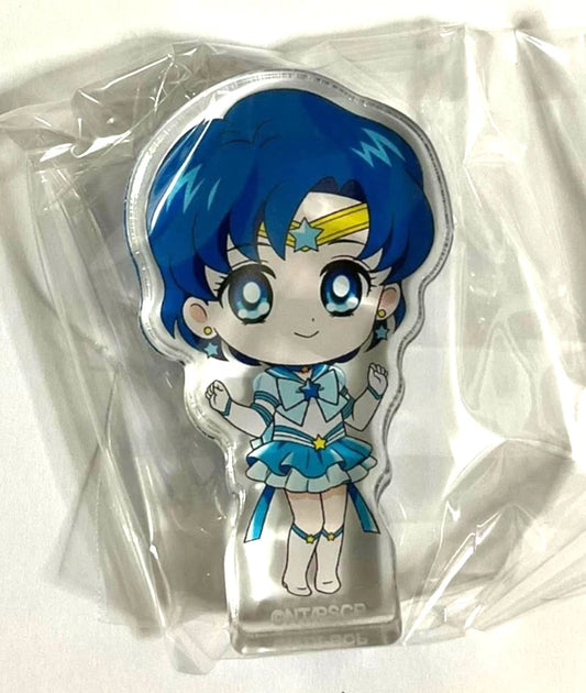 Sailor Moon Cosmos Mini Chibi Chara Art Acrylic Stand Mercury Ami Mizuno