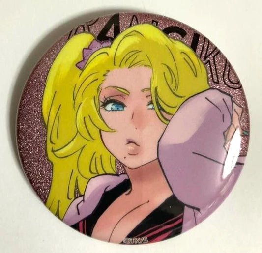 Bleach WORLD Can Badge Button Rangiku Matsumoto