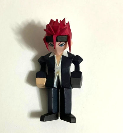 Final Fantasy VII REMAKE Mini Mascot Figure Reno Turks