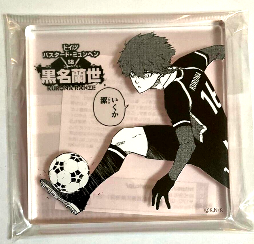 Blue Lock Animega Kung Fu Acrylic Stand Figure Meguru Bachira Soccer Anime  JP