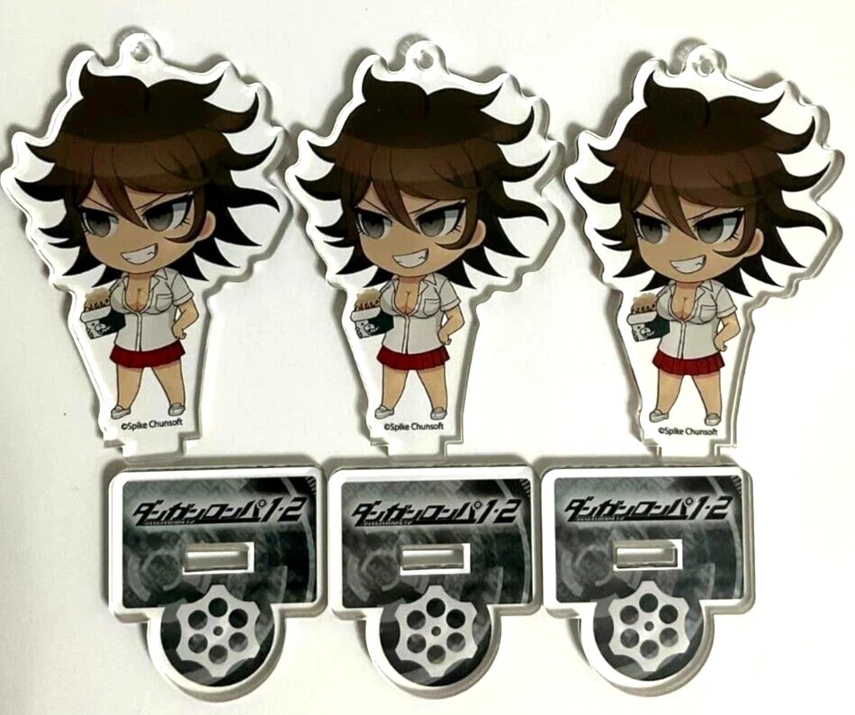 Danganronpa Bakudan Acrylic Stand x3 Akane Owari Game JP xde