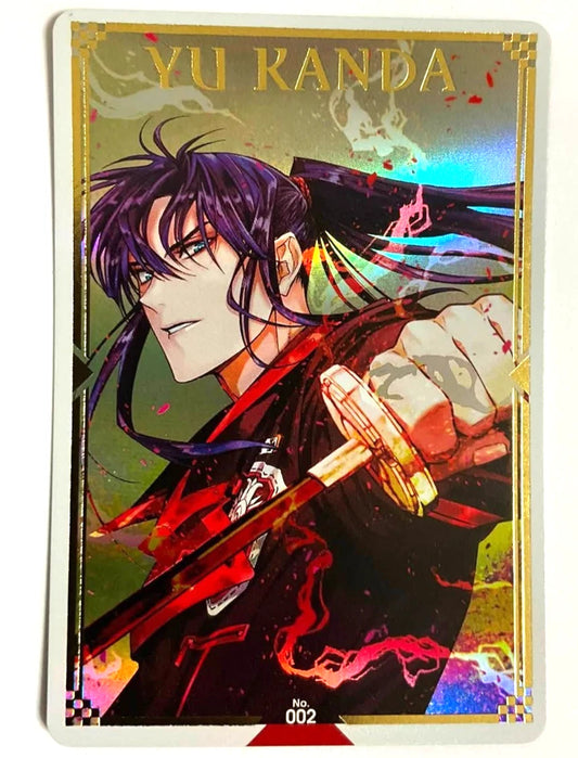 D.gray-man Jump SQ.RISE Bonus Hologram Card Yu Kanda
