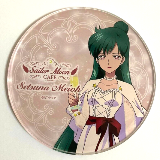 Sailor Moon Eternal Cafe Acrylic Coaster Setsuna Meioh Pluto