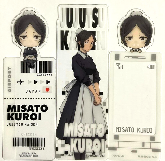 Jujutsu Kaisen Bookmark Collection Sheet x3 Misato Kuroi