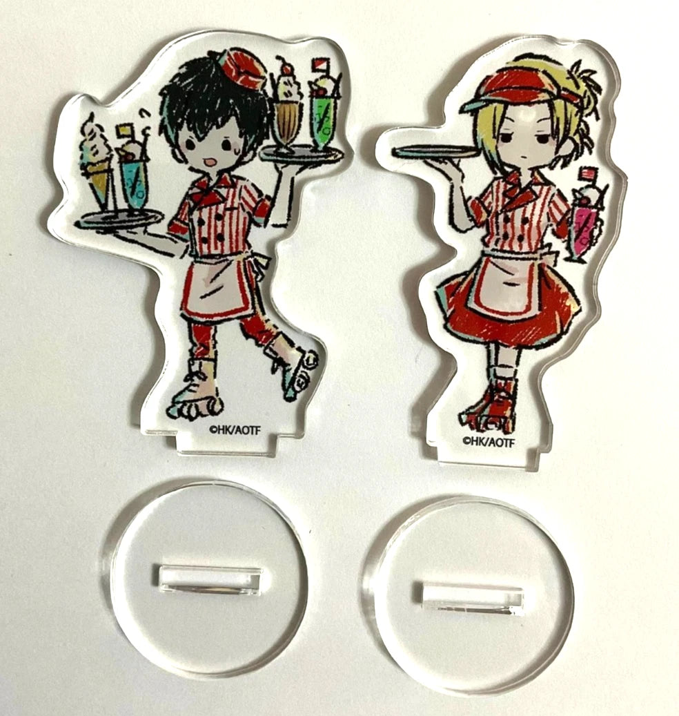 Attack On Titan GraffArt Acrylic Stand Annie Leonhart Bertolt Hoover