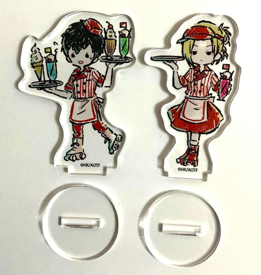 Attack On Titan GraffArt Acrylic Stand Annie Leonhart Bertolt Hoover