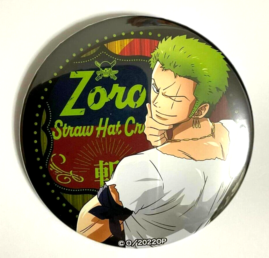 One Piece Yakara FILM RED Can Badge Button Roronoa Zoro