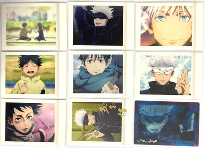 Jujutsu Kaisen 0 TOHO Animation Scene Mini Card x9 Yuta Okkotsu Satoru Gojo