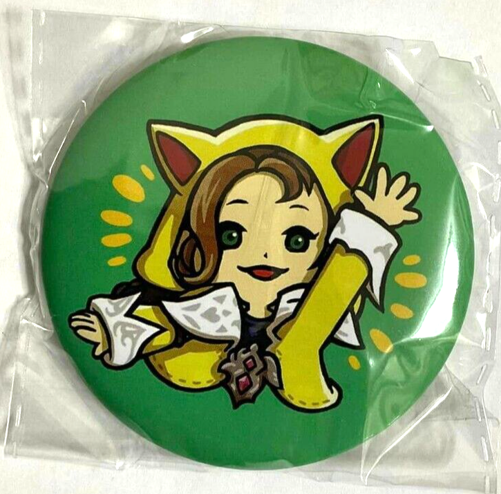 Final Fantasy XIV Fan Festival 2024 TOKYO Can Badge Button Krile Baldesion
