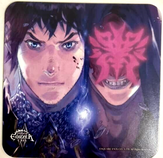 Final Fantasy XIV Art Coaster Ascian Lahabrea WOL Eorzea Cafe