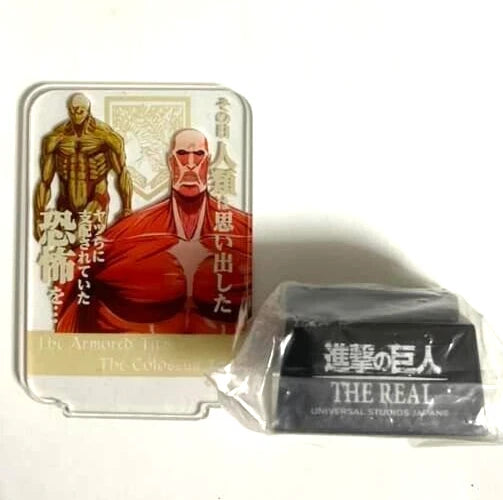 Attack on Titan THE REAL LED Flash Plate Stand Colossus Titan USJ 2017 AOT xde