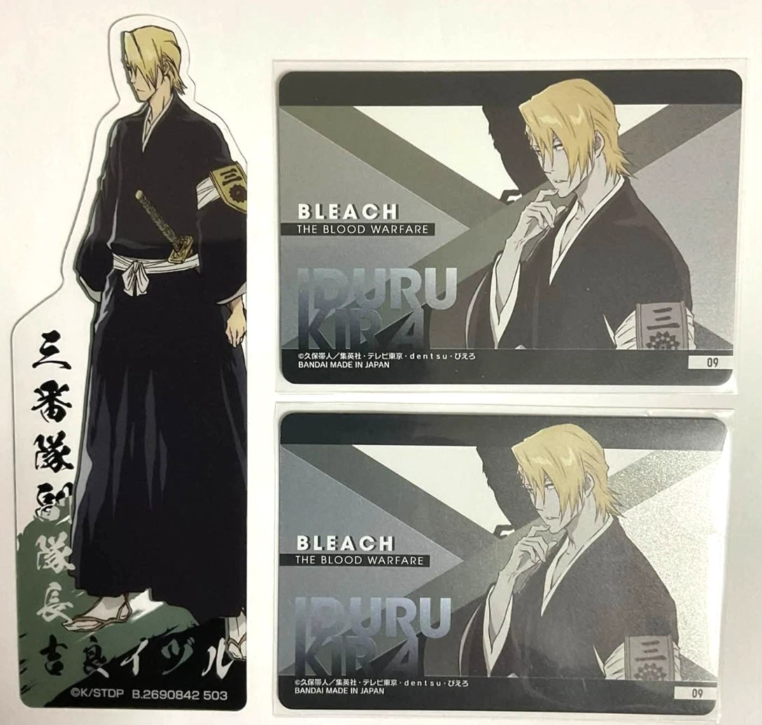 Bleach Mini Card Set Izuru Kira Wabisuke xde