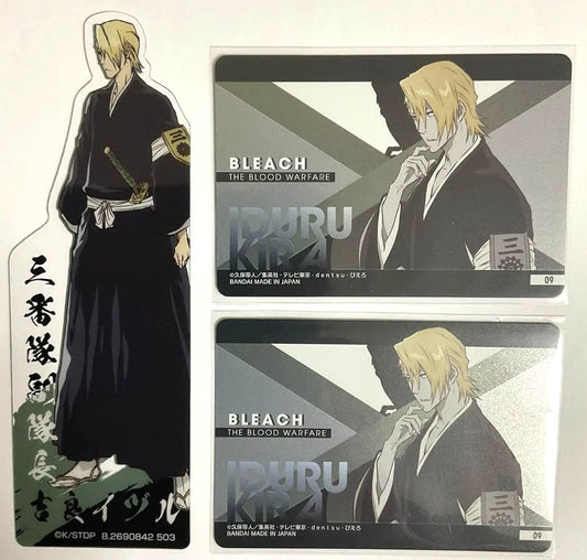 Bleach Mini Card Set Izuru Kira Wabisuke xde