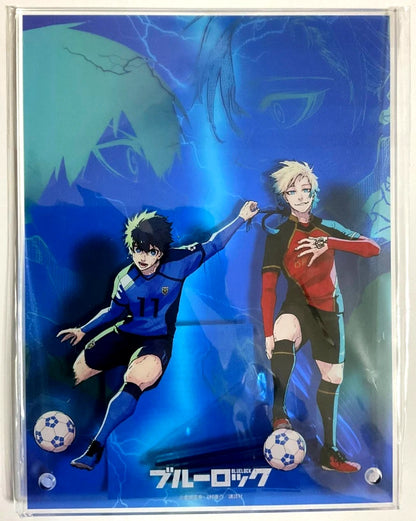 Blue Lock x ISETAN Acrylic Stand Panel Yoichi Isagi Michael Kaiser