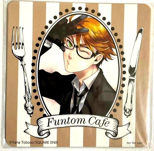 Black Butler Art Coaster Ronald Knox Funtom Cafe