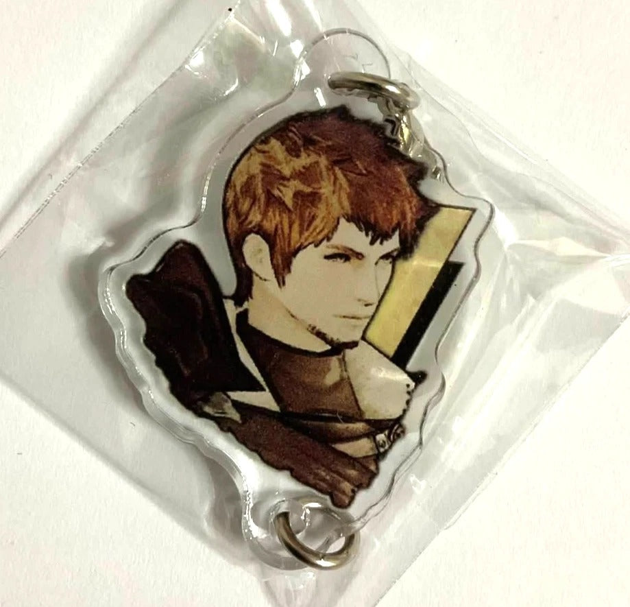 Final Fantasy XIV Summer Festival Mejirushi Acrylic Keychain Strap Ardbert