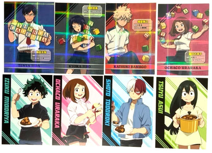 My Hero Academia Mini Card Midoriya Bakugo Todoroki Iida Asui Jiro Uraraka xde