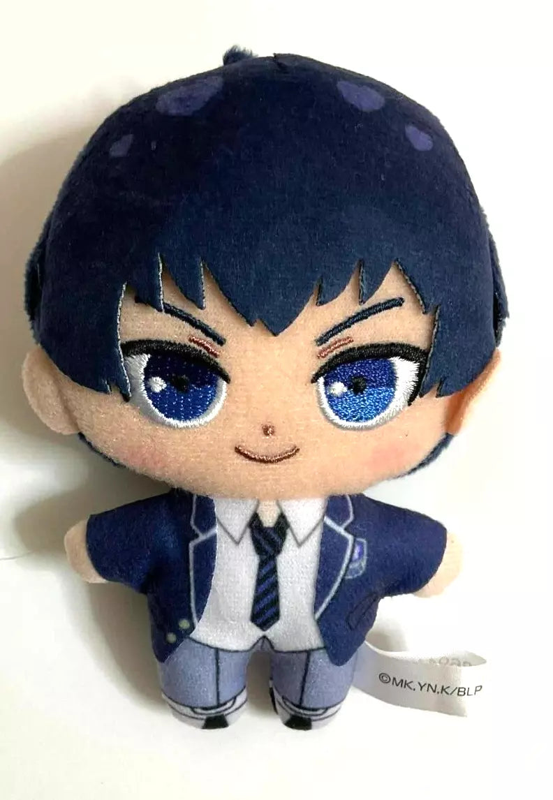 Blue Lock Punitop Capsule Gacha Plush Doll Mascot Yoichi Isagi