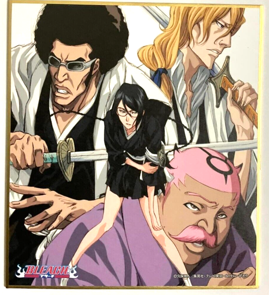 Bleach Autograph Shikishi Risa Yadomaru Rabu Aikawa Otoribashi