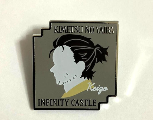 Kimetsu no Yaiba Demon Slayer MUGENJO Motif Pins Button Badge Keizo