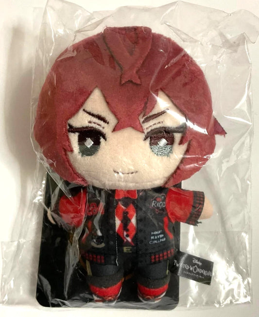 Twisted Wonderland Disney UNION Birthday Plush Doll Mascot Riddle Rosehearts