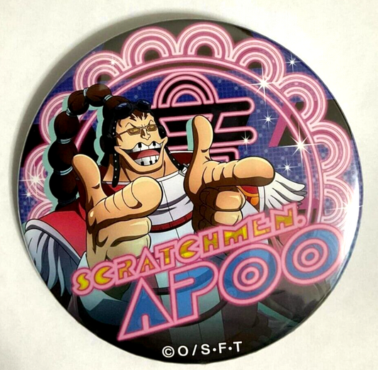 One Piece Yakara Wano Kuni 2 Can Badge Button Scratchmen Apoo