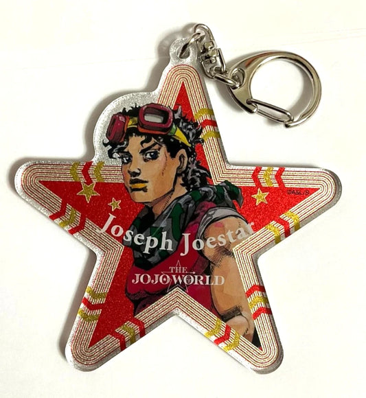 JOJO Shibuya JOJO World Acrylic Keychain Strap Joseph Joestar