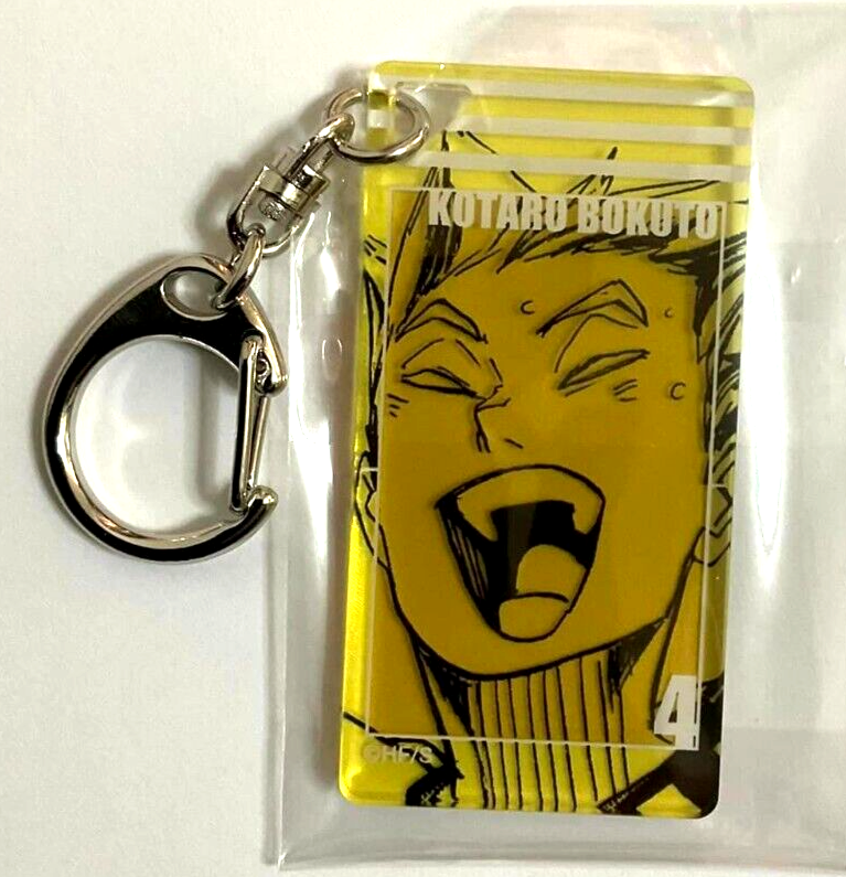 Haikyuu Exhibi Acrylic Tag Keychain Collection Kotaro Bokuto