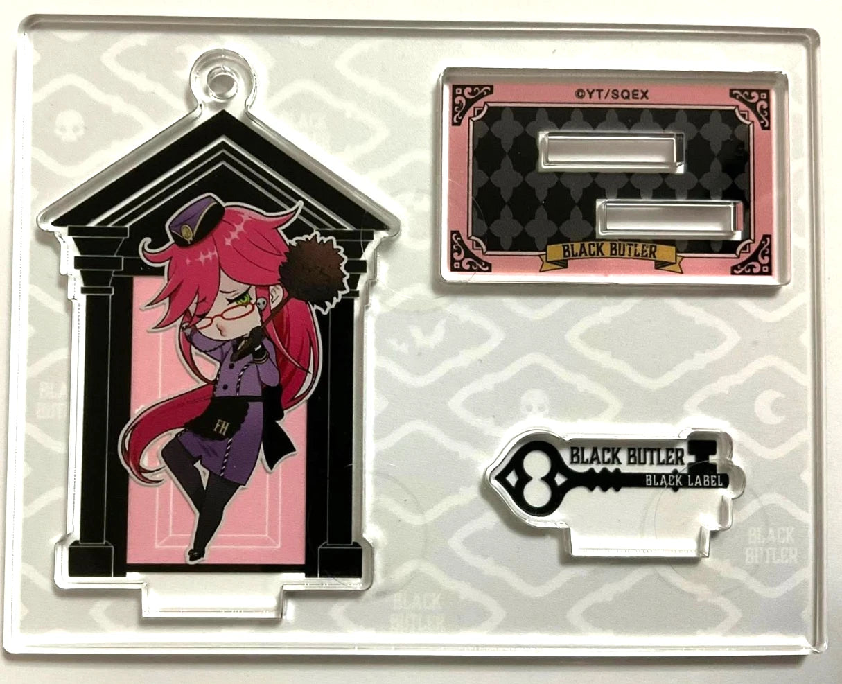 Black Butler Funtom Hotel Acrylic Stand Grell Sutcliff
