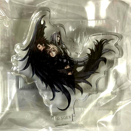 Final Fantasy VII Mini Logo Acrylic Stand Collection Cloud Zack Sephiroth