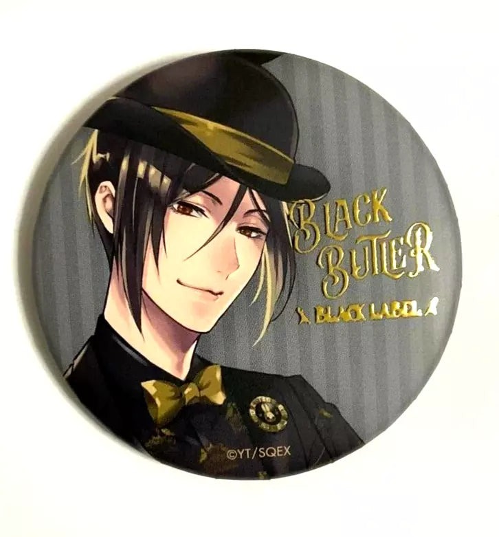 Black Butler Bitter Rabbit Cafe Black Label Can Badge Button Sebastian Michaelis