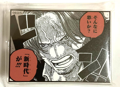 One Piece Acrylic Badge Button Stand Collection Shanks Jump xde