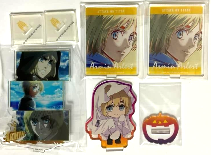 Attack On Titan Acrylic Stand Set Armin Arlert