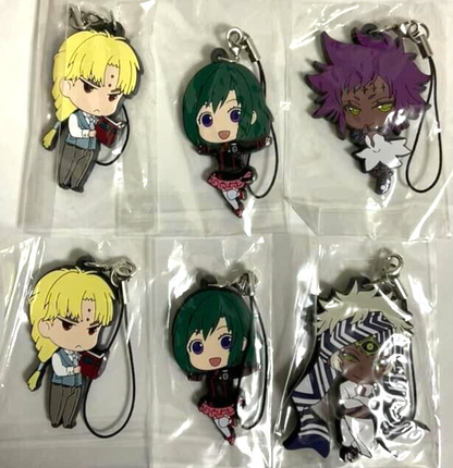 D.gray-man Hallow Rubber Strap Charm Lenalee Lee Howard Link Wisely Road Kamelot
